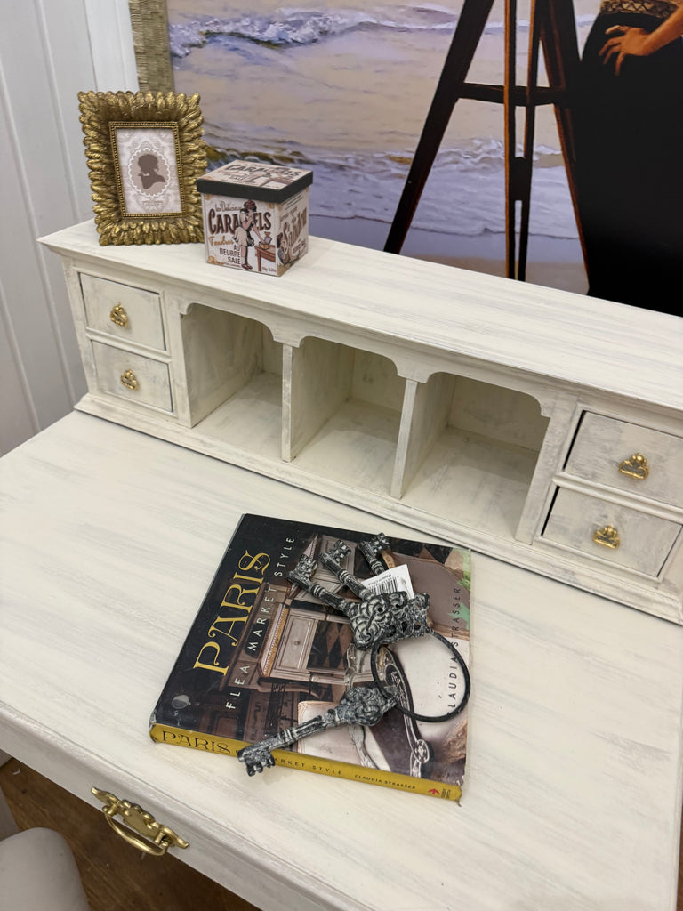 Vintage French Provincial Style Desk/Secretaire and Chair