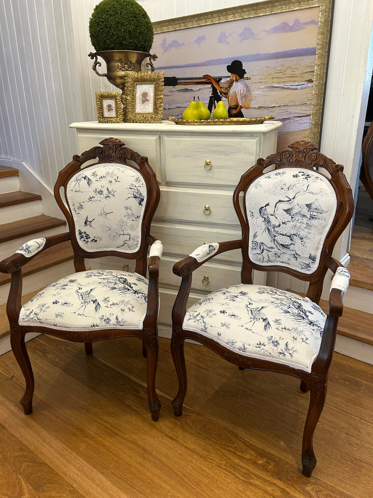 2 x Vintage Armchairs