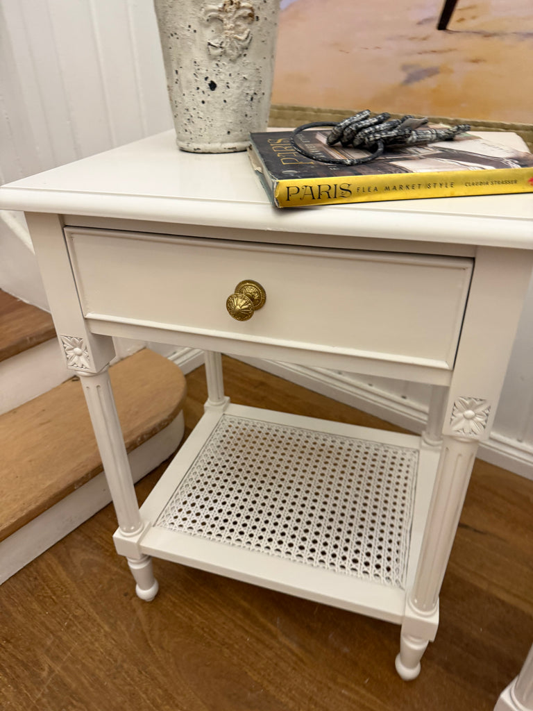 2 x French Provincial Bedside Tables