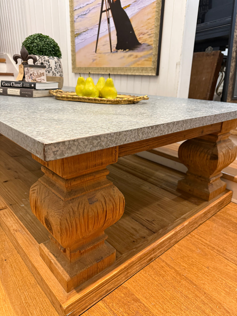 Huge Provincial Style Coffee Table