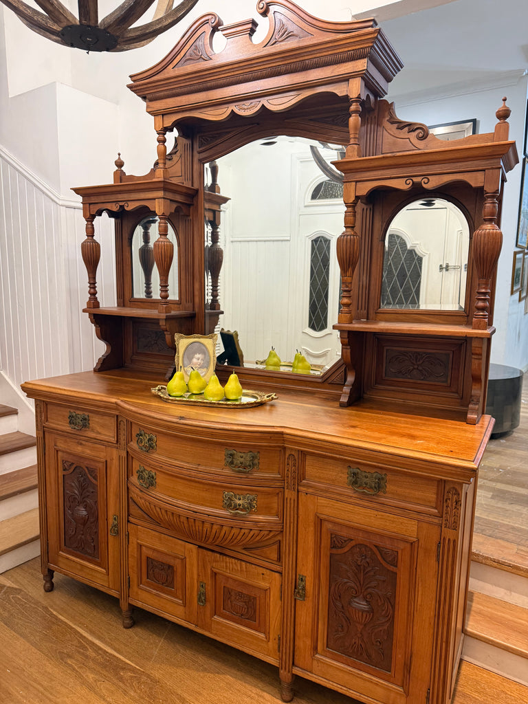 Antique Victorian Sideboard