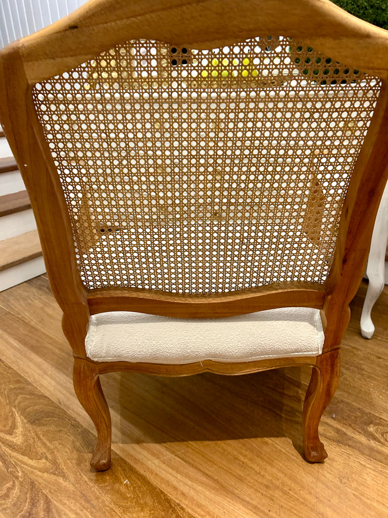 Natural timber Armchair