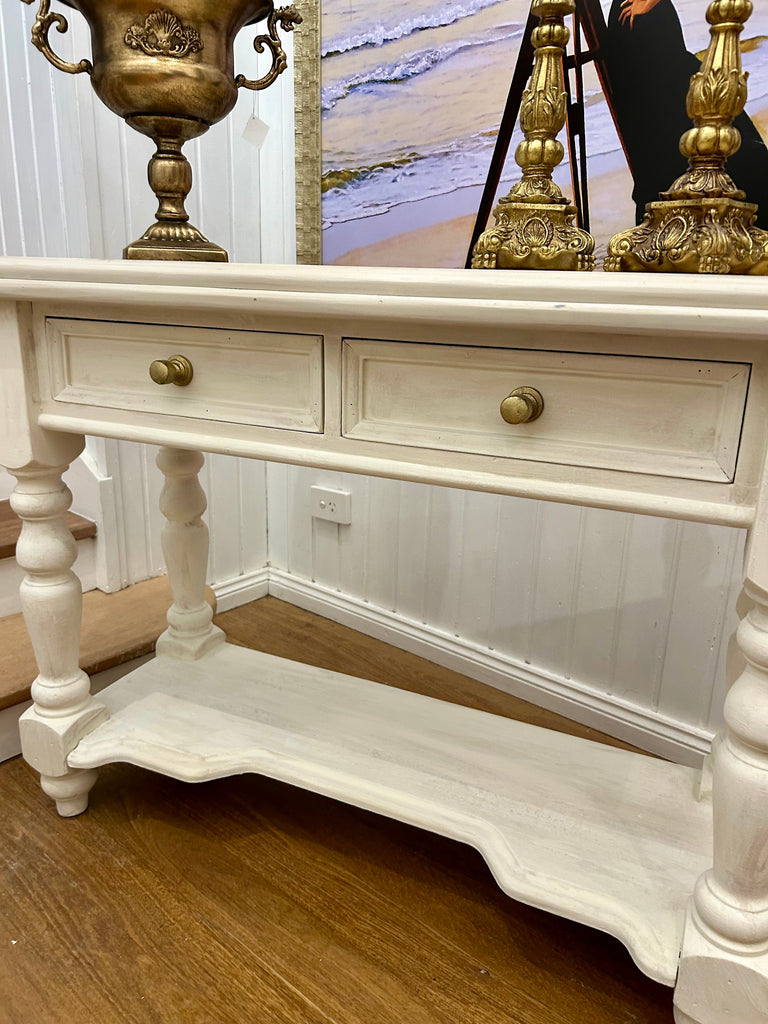 Solid Wood Hall Table/ Console Table