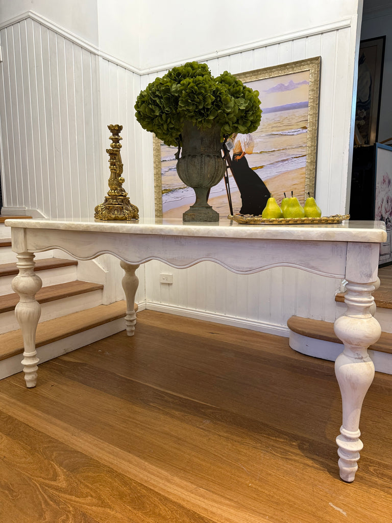 6 Seater French Provincial Style Dining Table