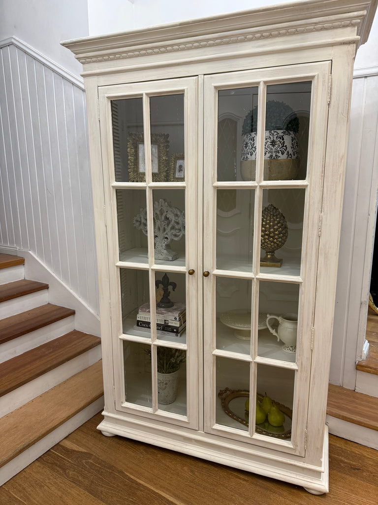French Provincial Style Display Cabinet