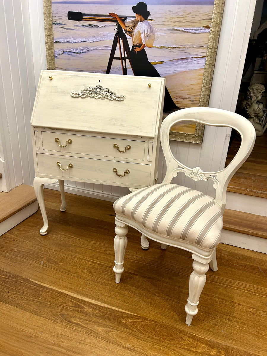 Vintage Drop Desk and Chair