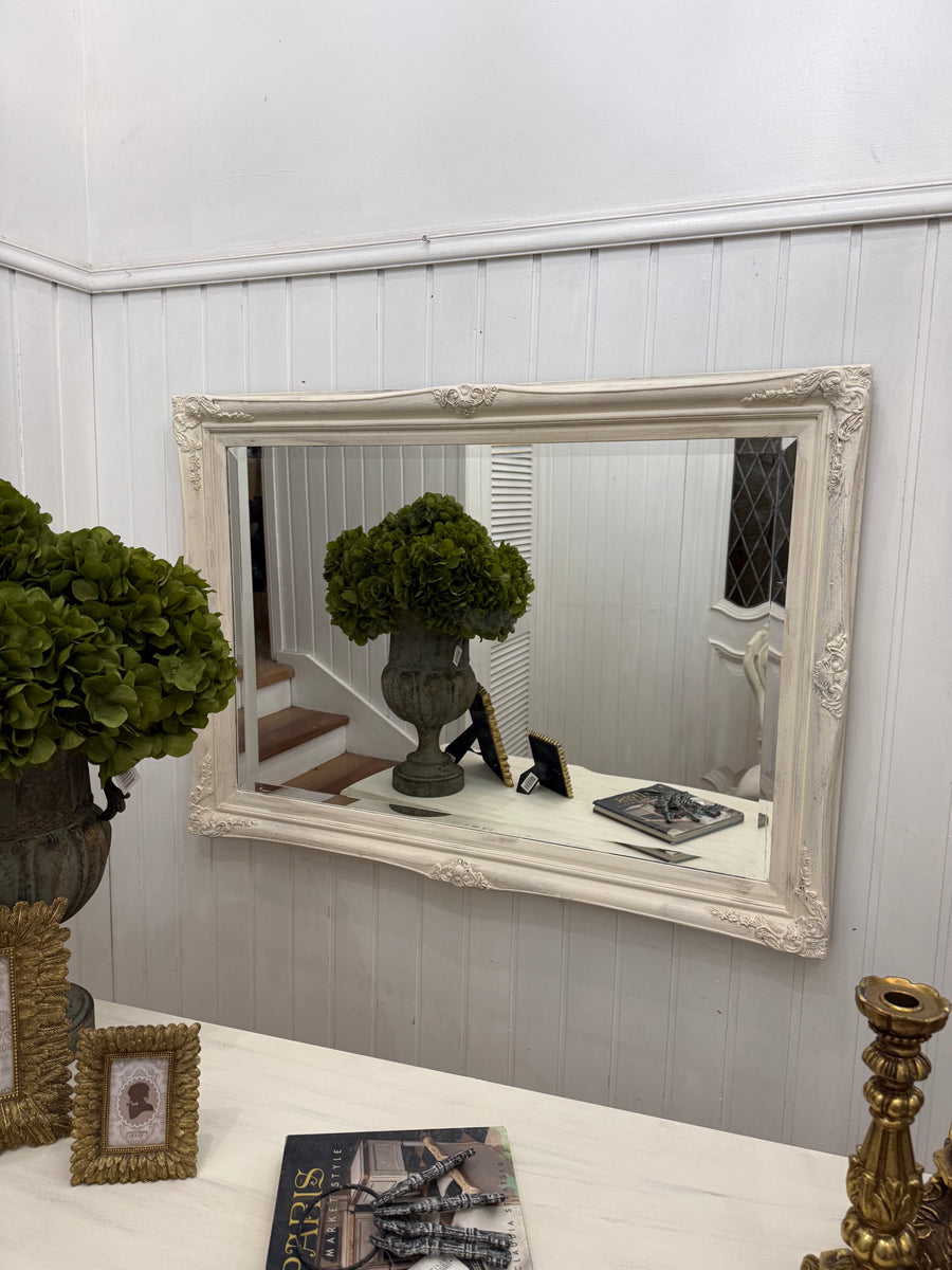 French Provincial Style Console Table/ Dressing Table and Mirror