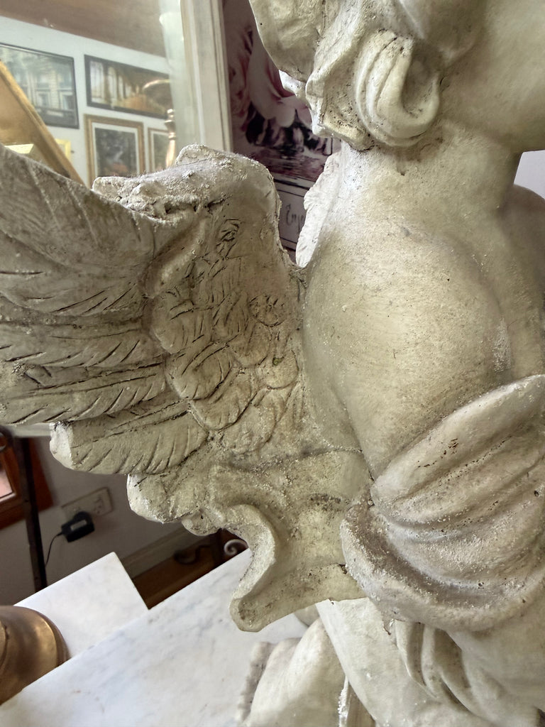 Large Stone Look Angel
