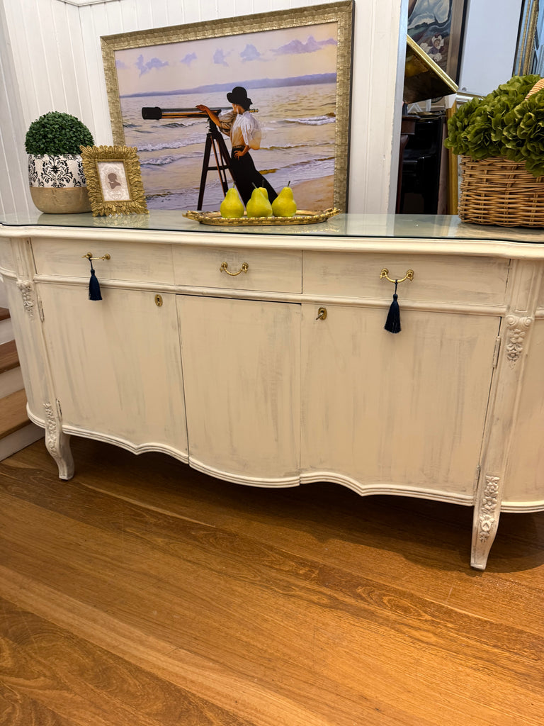 Large French Provincial Style Sideboard/ Buffet