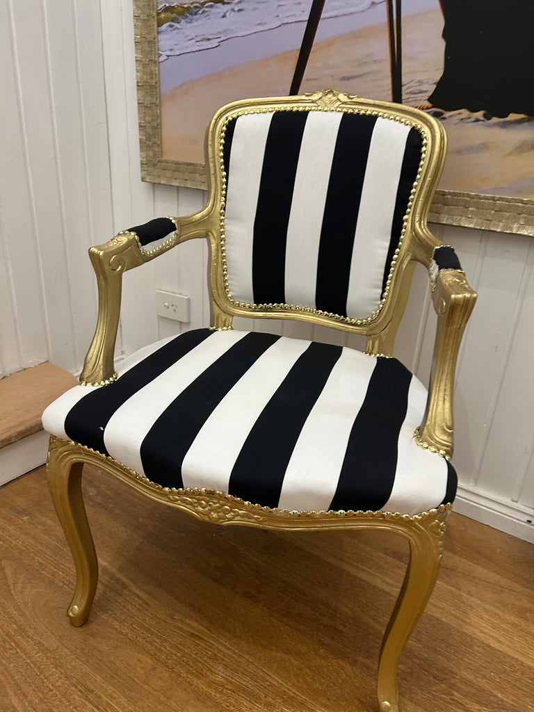 Vintage Queen Anne Armchair