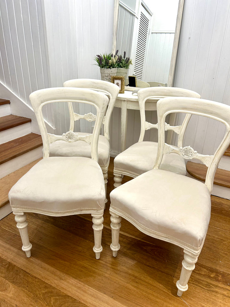 4 x Antique Dining Chairs