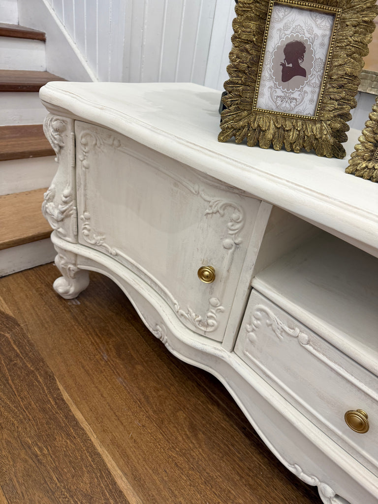 Large French Provincial Style TV unit