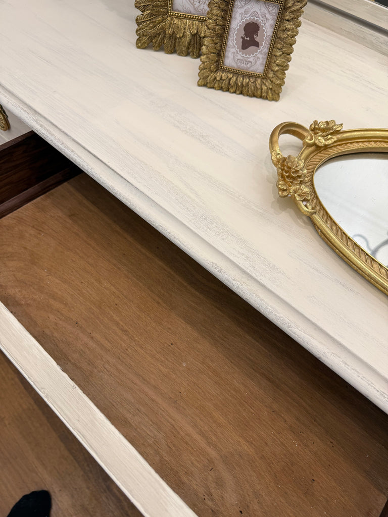Antique French Provincial Style Dresser with mirror