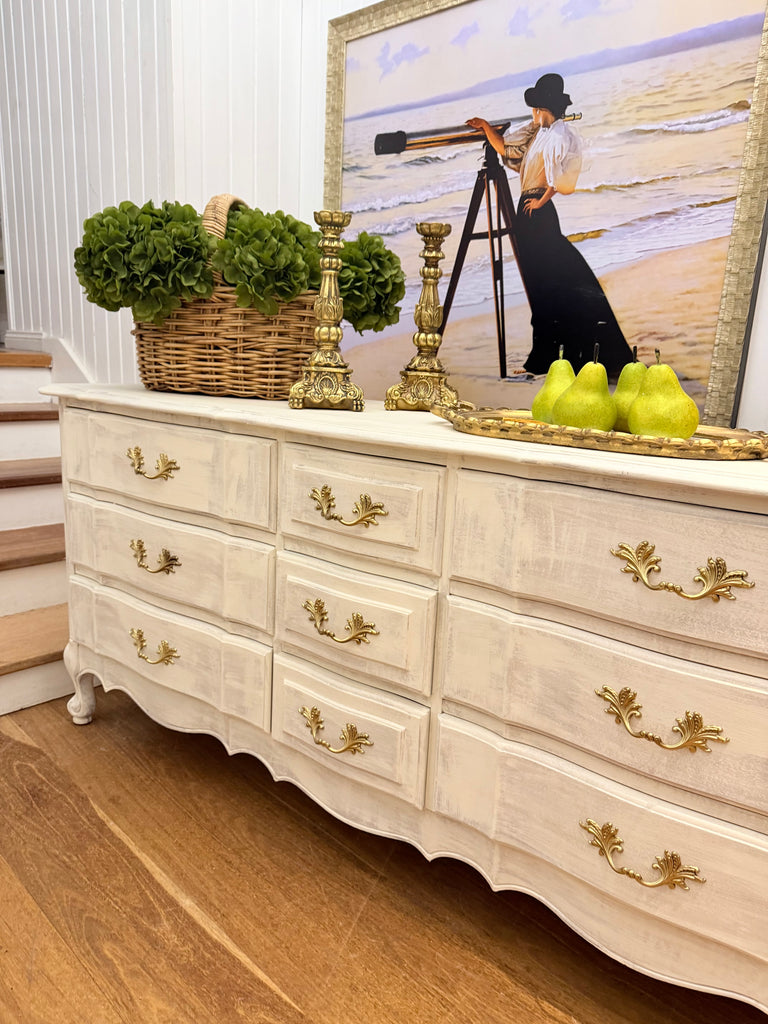Vintage Berryman French Provincial Style Dresser