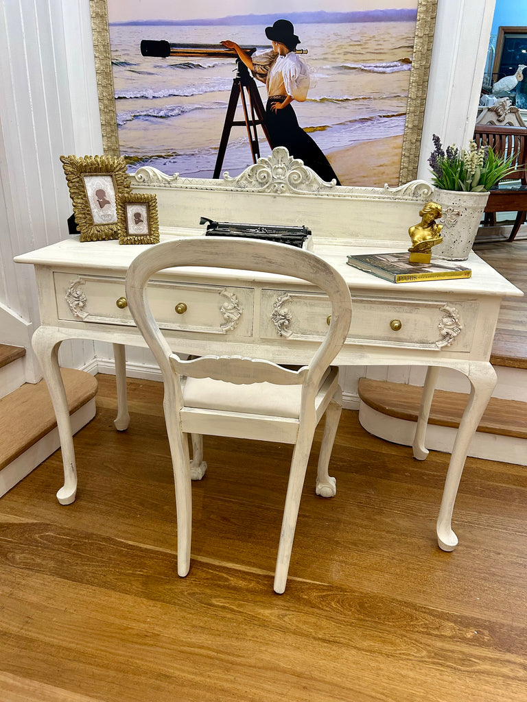 Antique Desk and Chair