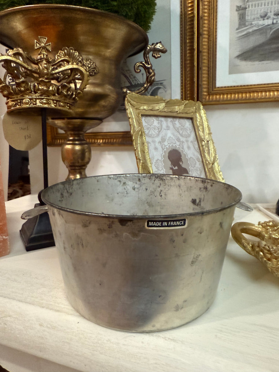 Vintage Made In France Soufflé Tin