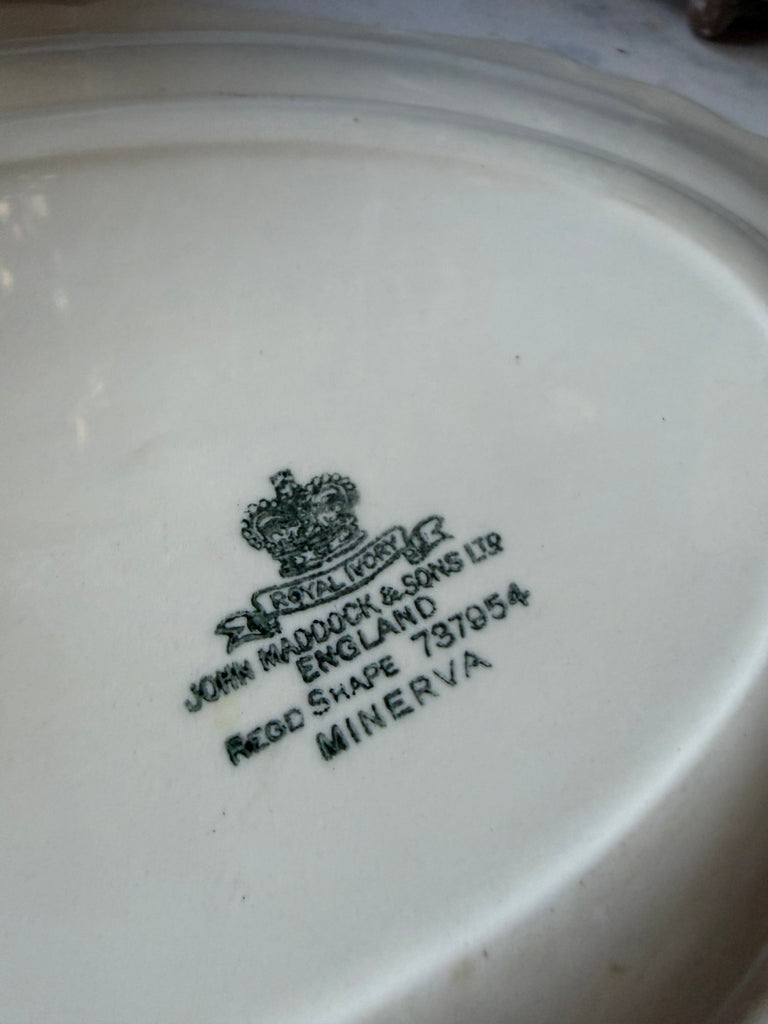 1900s John Maddock & Sons plate