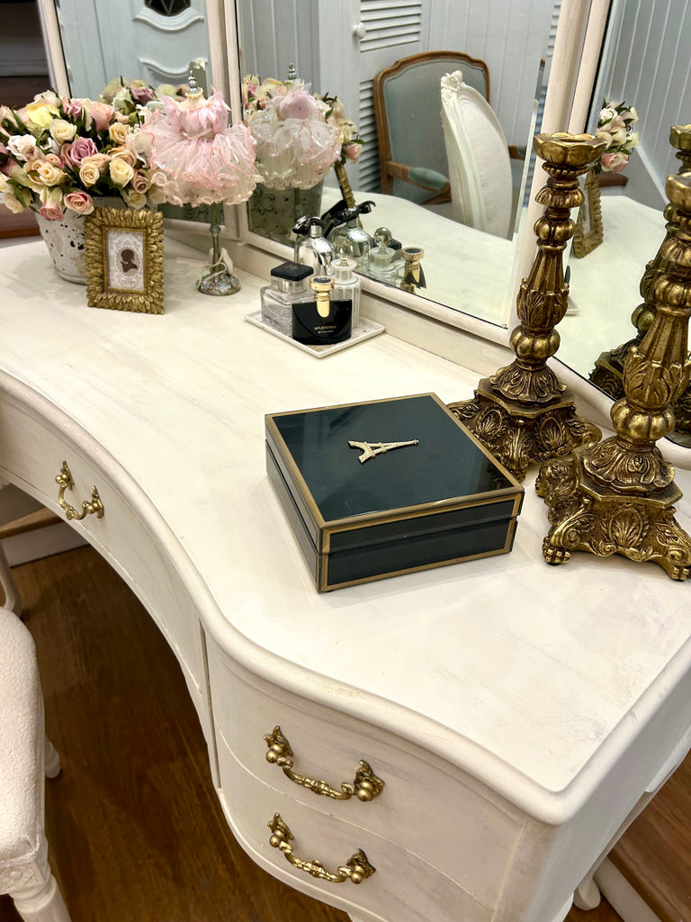 Vintage Dressing Table with Chair