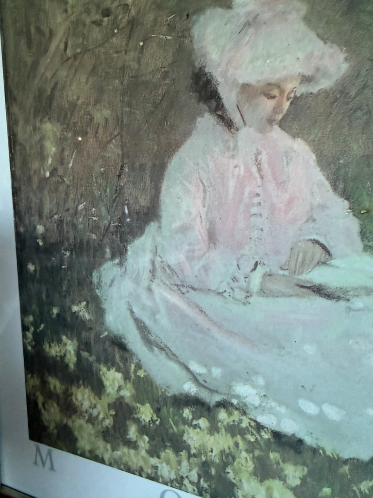 Framed Print of Monet’s “The Reader”