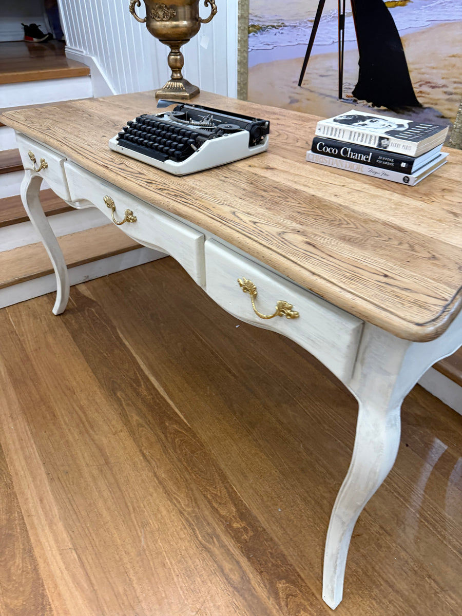 French Provincial Style Wood Desk