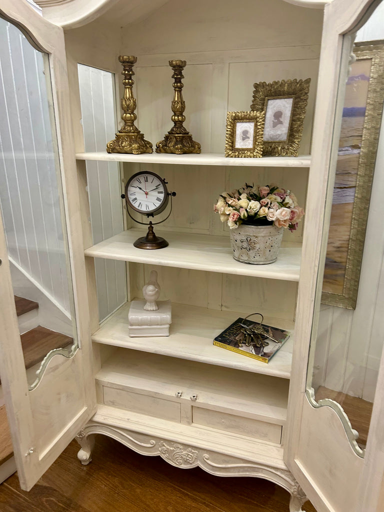 French Provincial Style Display Cabinet