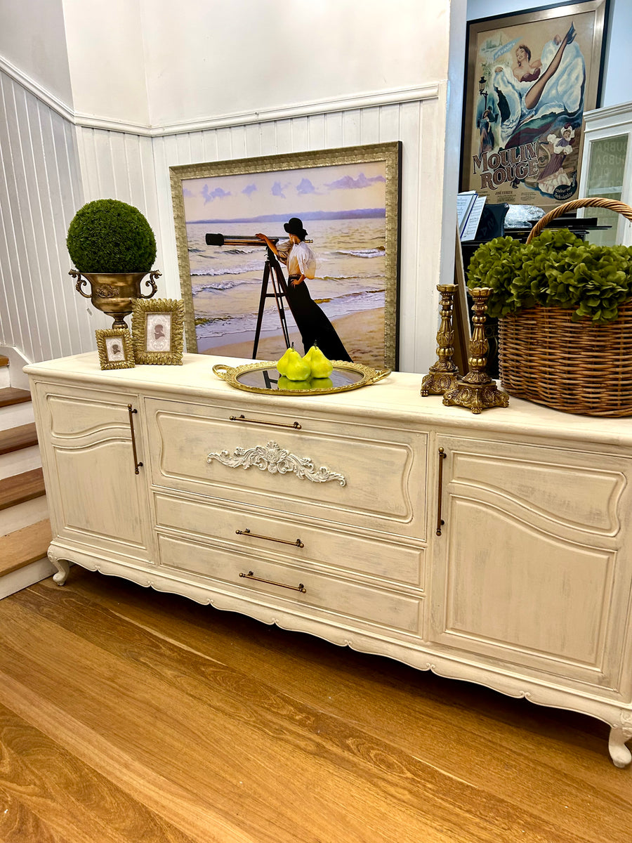 Huge Solid Wood Sideboard