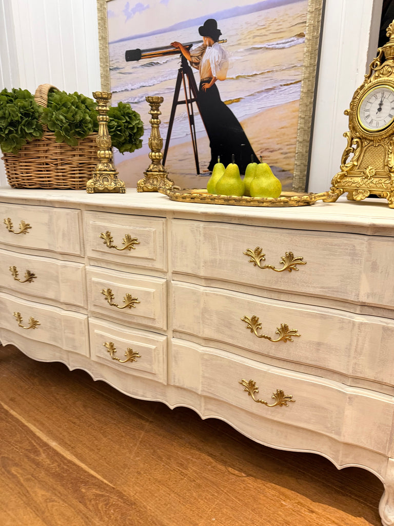 Vintage Berryman French Provincial Style Dresser
