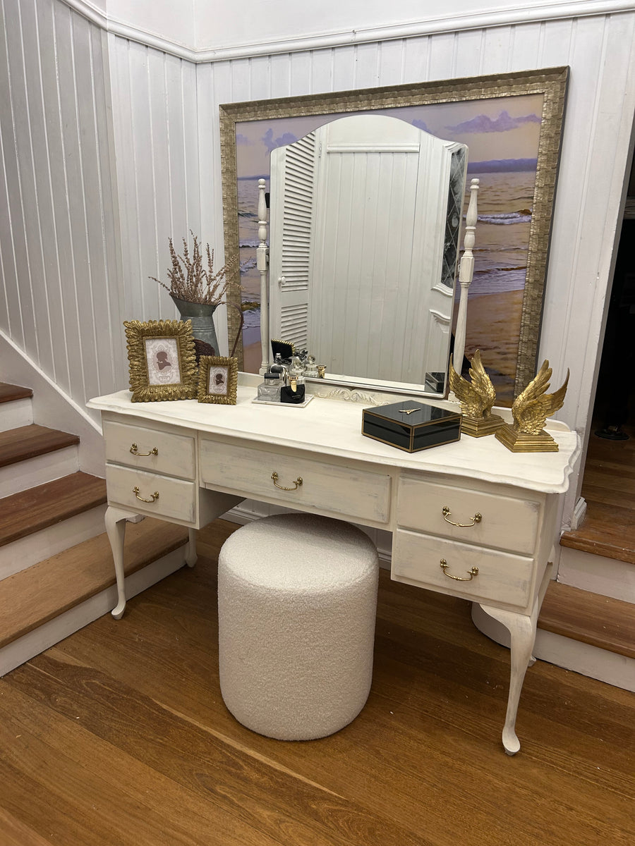Vintage Dressing Table and Stool