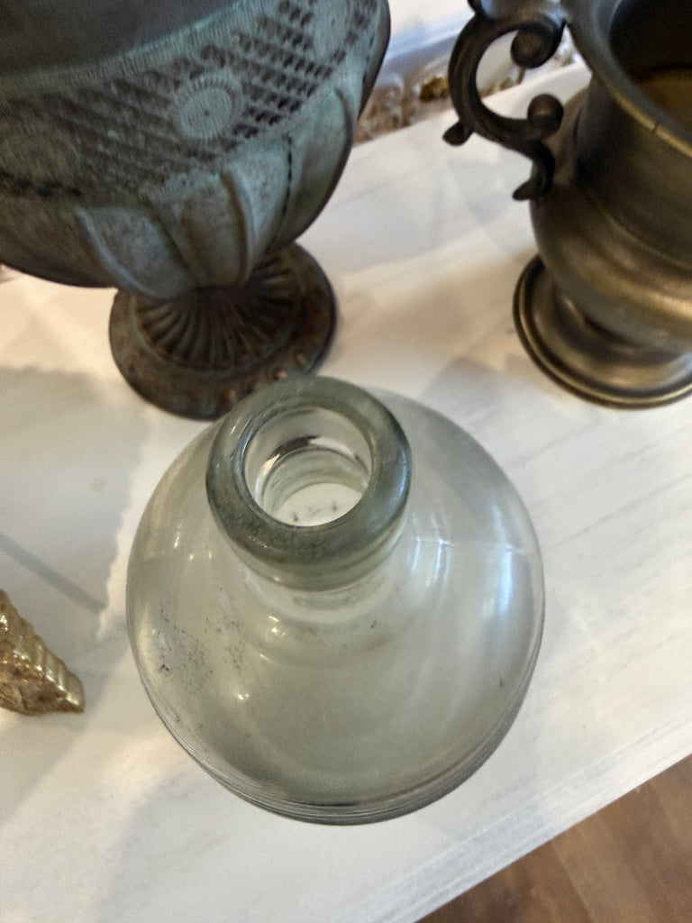 Antique Imperial Half Gallon Glass Bottle c.1895–1915 – Embossed Utility Bottle