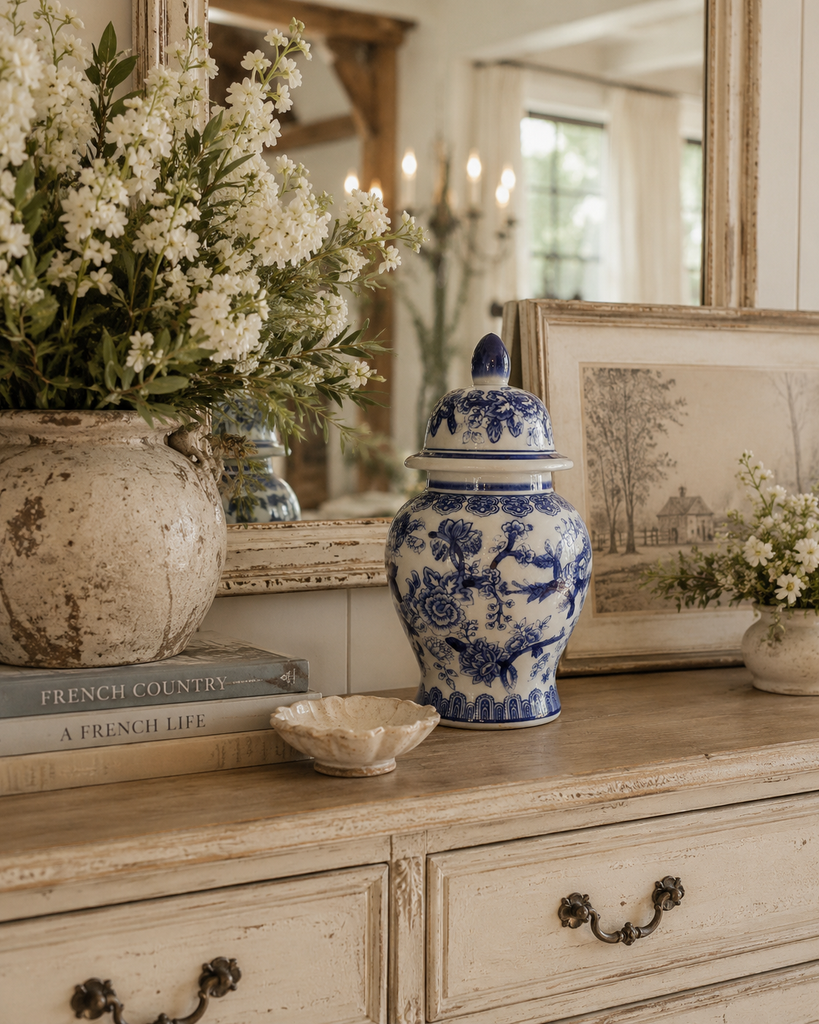 Chinoiserie Ginger Jar
