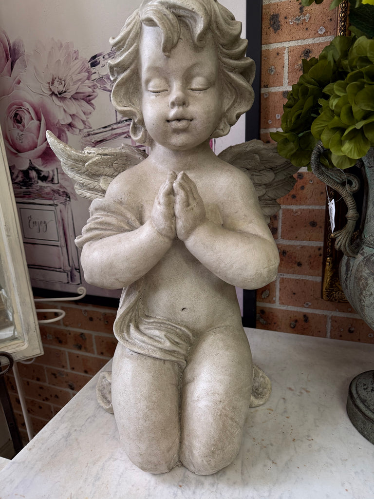 Large Stone Look Angel