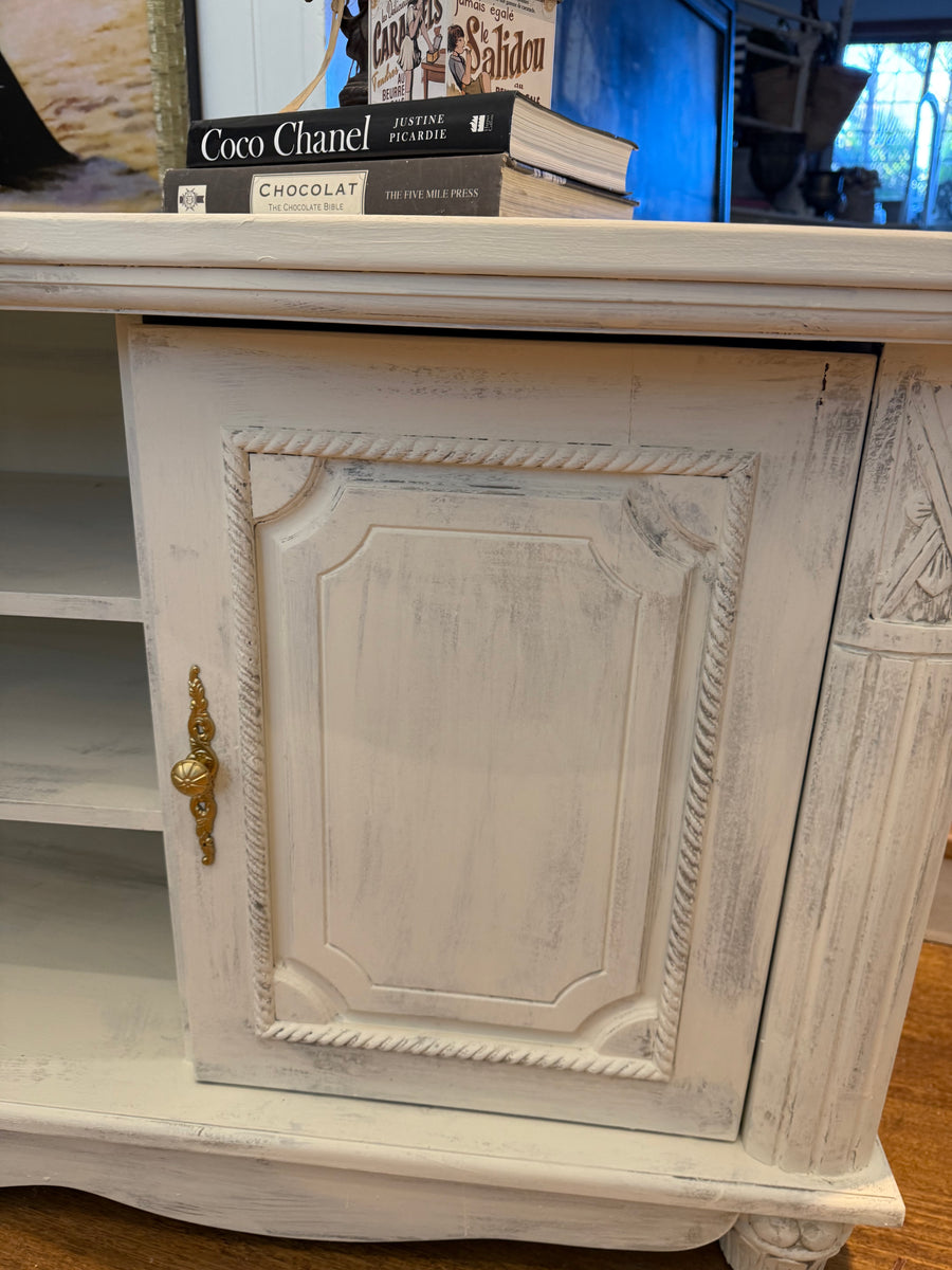 Long French Provincial Style TV unit