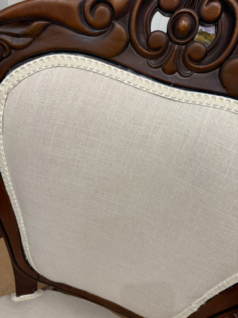 2 x French Provincial Style Armchair