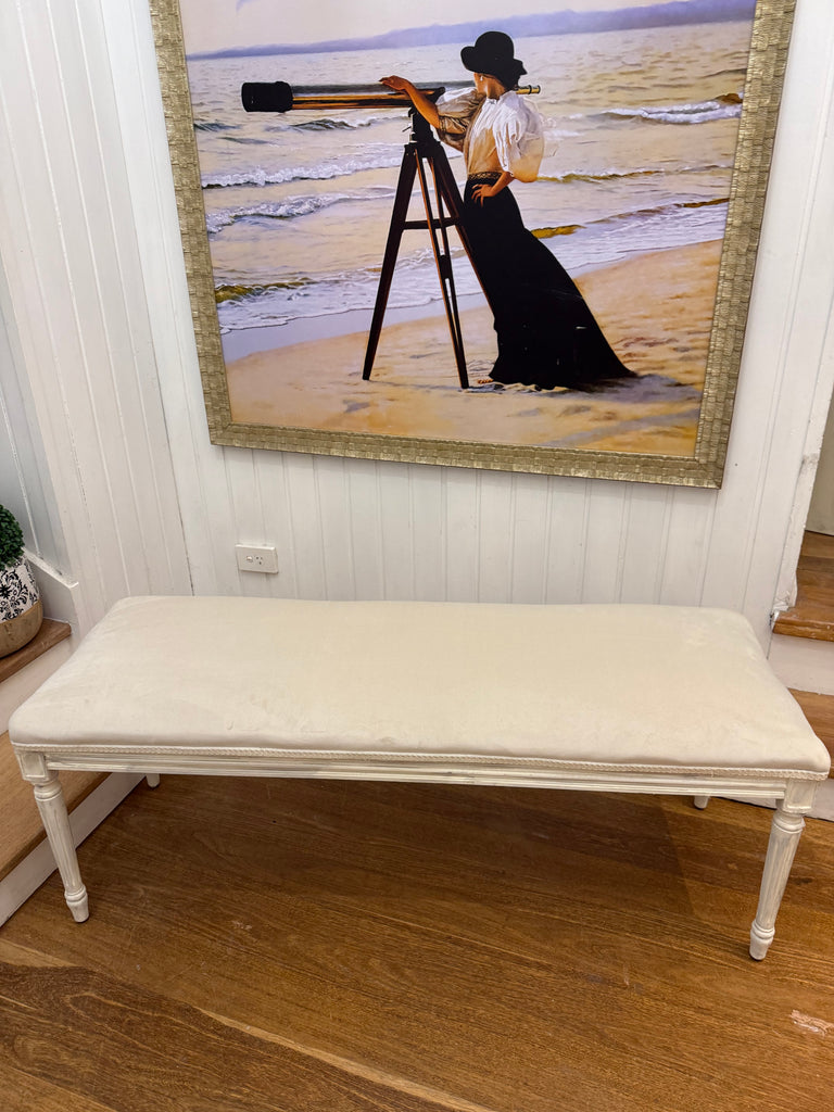 French Provincial Style Bench Seat