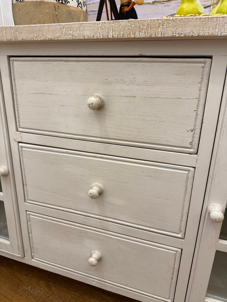 Rustic Provincial Style Buffet Sideboard