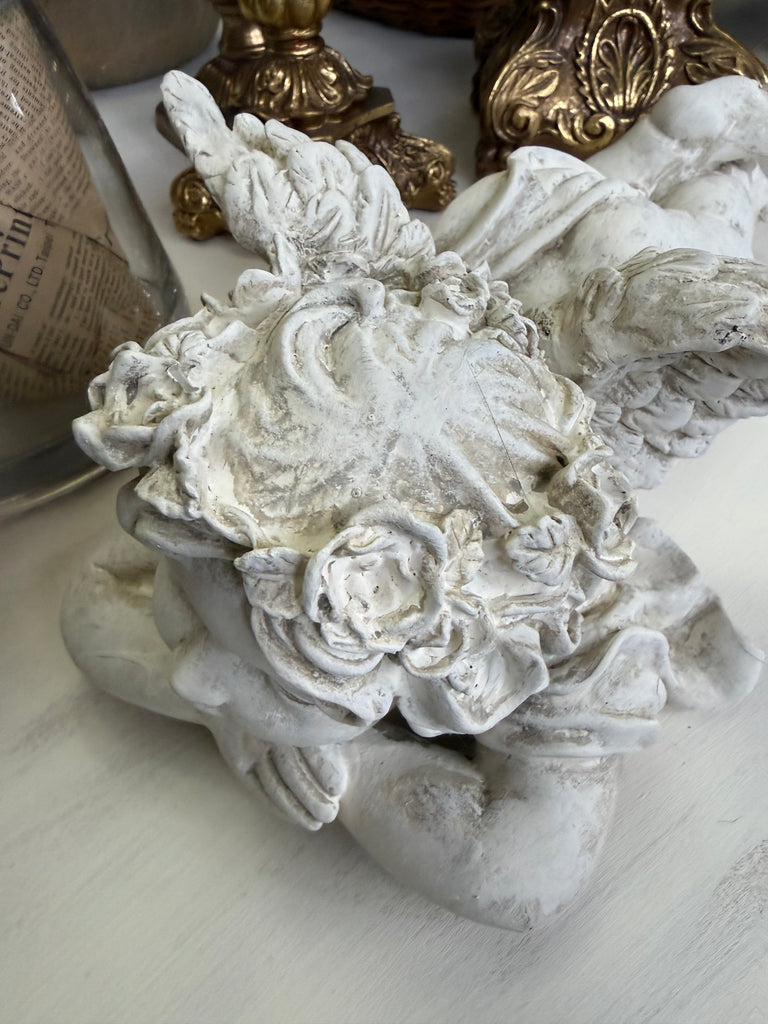 Stone Look Cherub/Angel