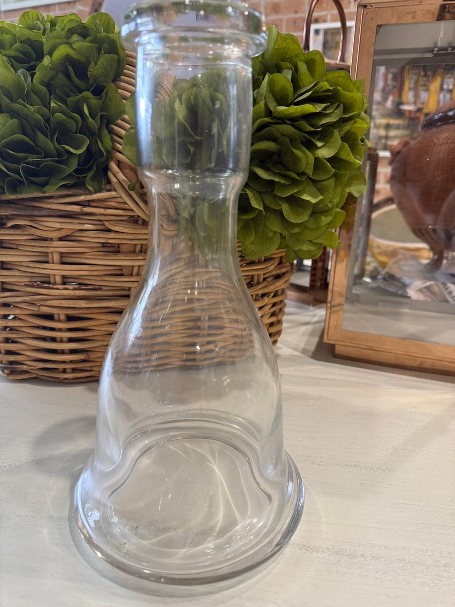Vintage Thick Glass Carafe