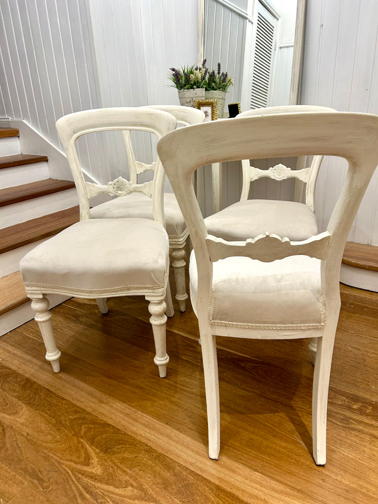 4 x Antique Dining Chairs