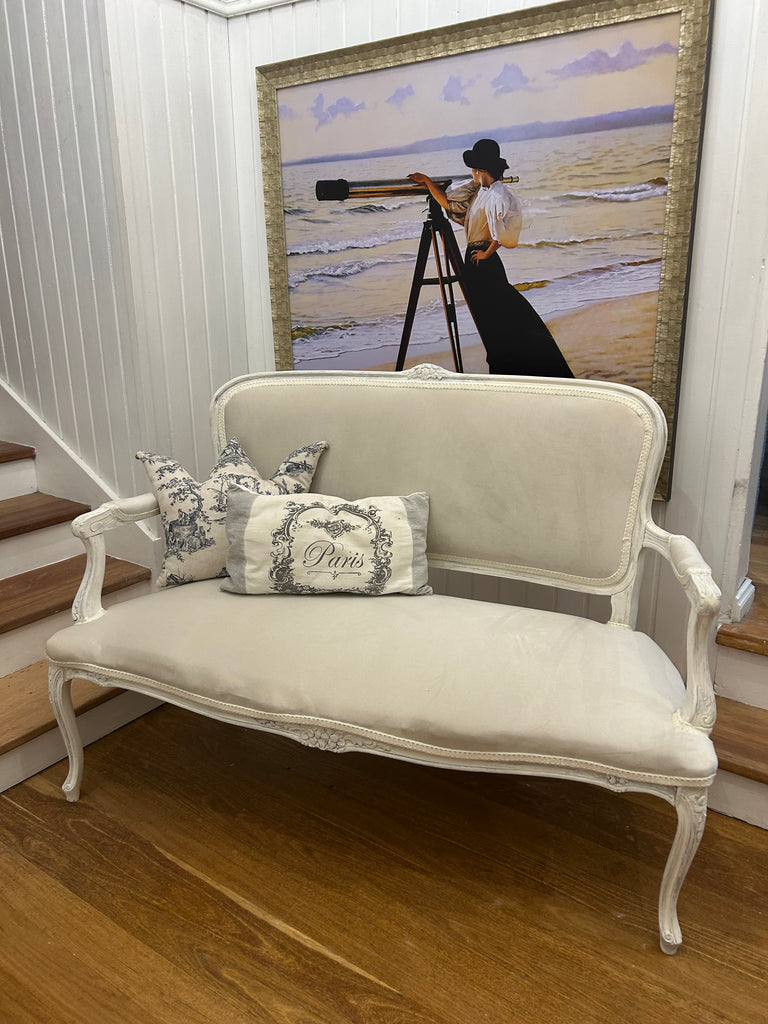 Vintage 2 seater sofa