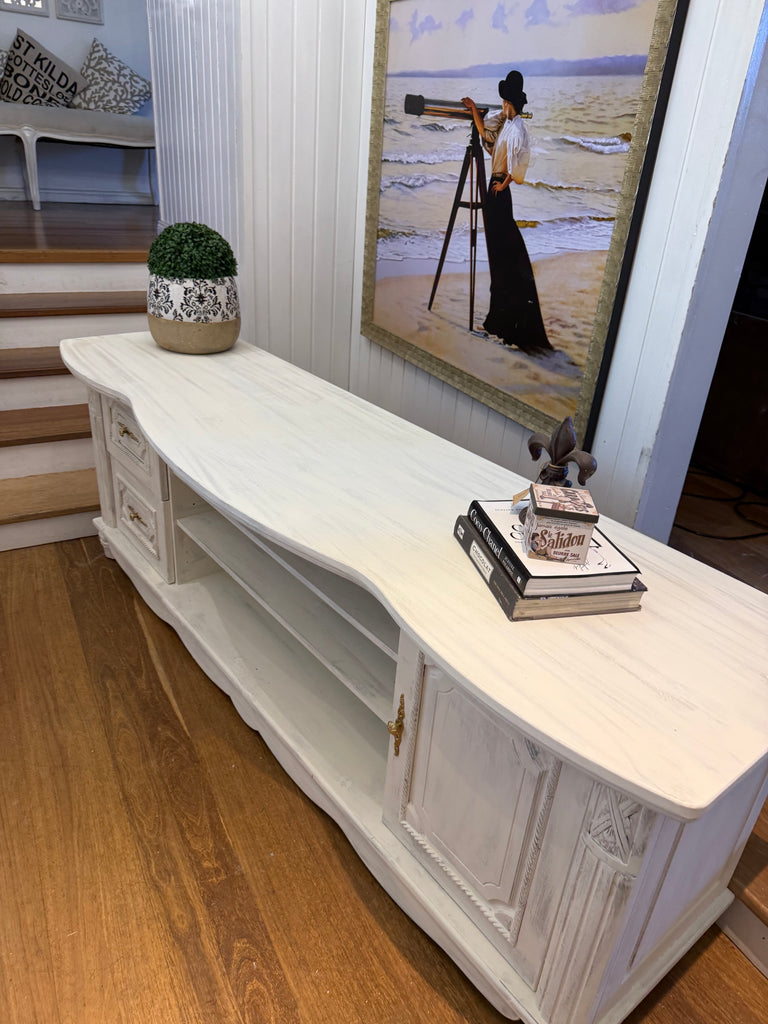 Long French Provincial Style TV unit