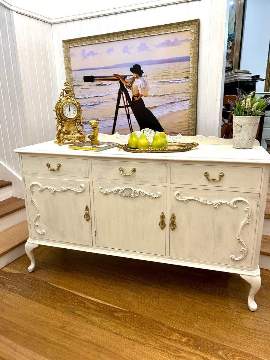 Vintage Queen Anne Sideboard