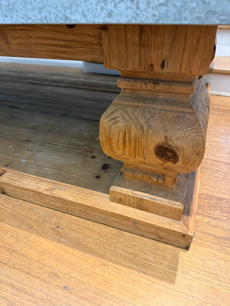 Huge Provincial Style Coffee Table