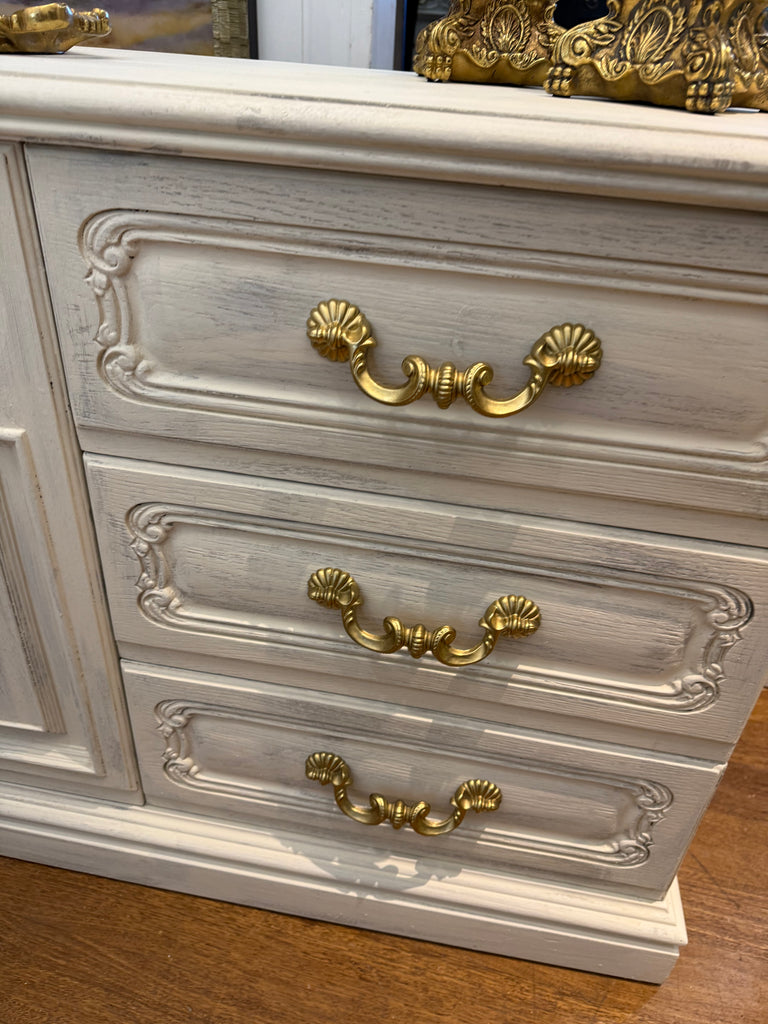 Vintage Berryman French Provincial Style Dresser/TV unit