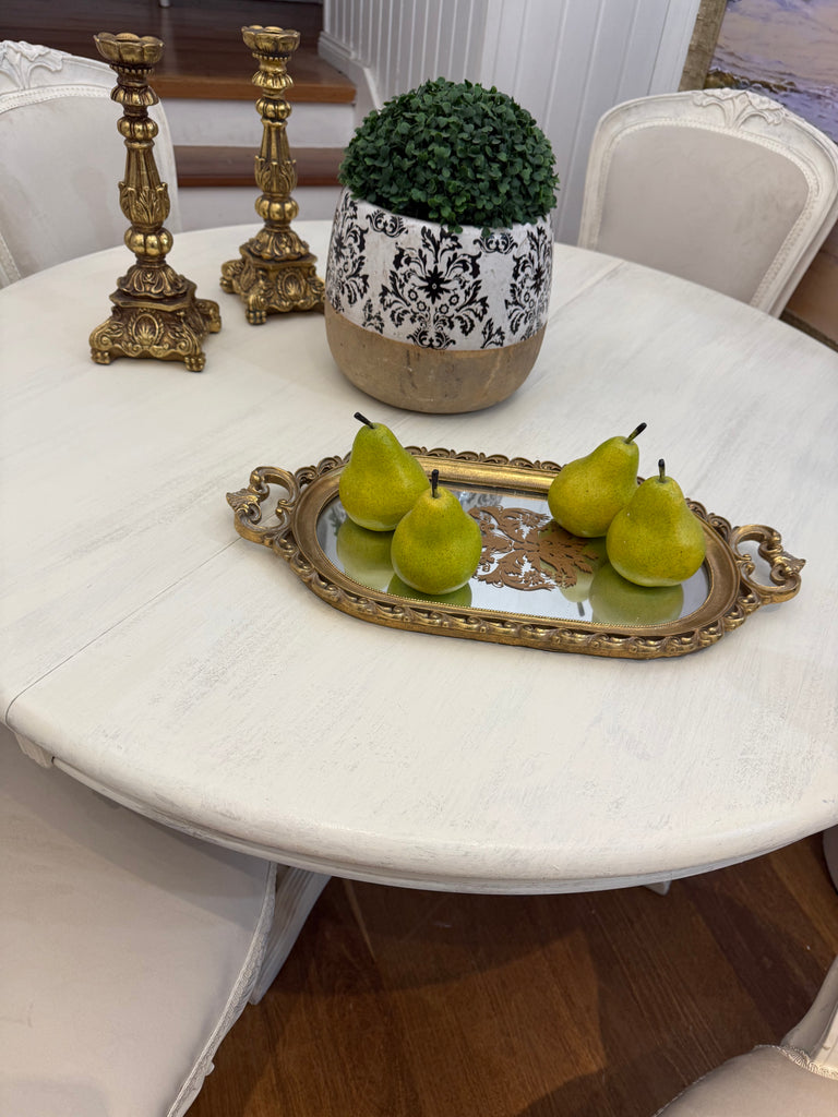 French Provincial Style Dining Table and 4 Chairs