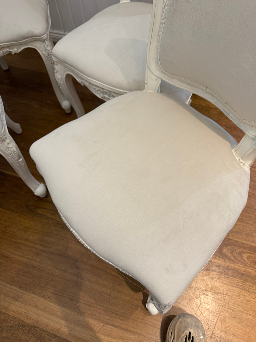 4 x French Provincial Dining Chairs