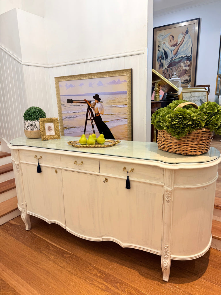 Large French Provincial Style Sideboard/ Buffet