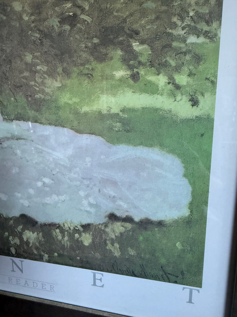 Framed Print of Monet’s “The Reader”