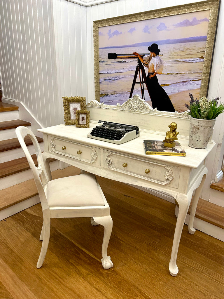 Antique Desk and Chair