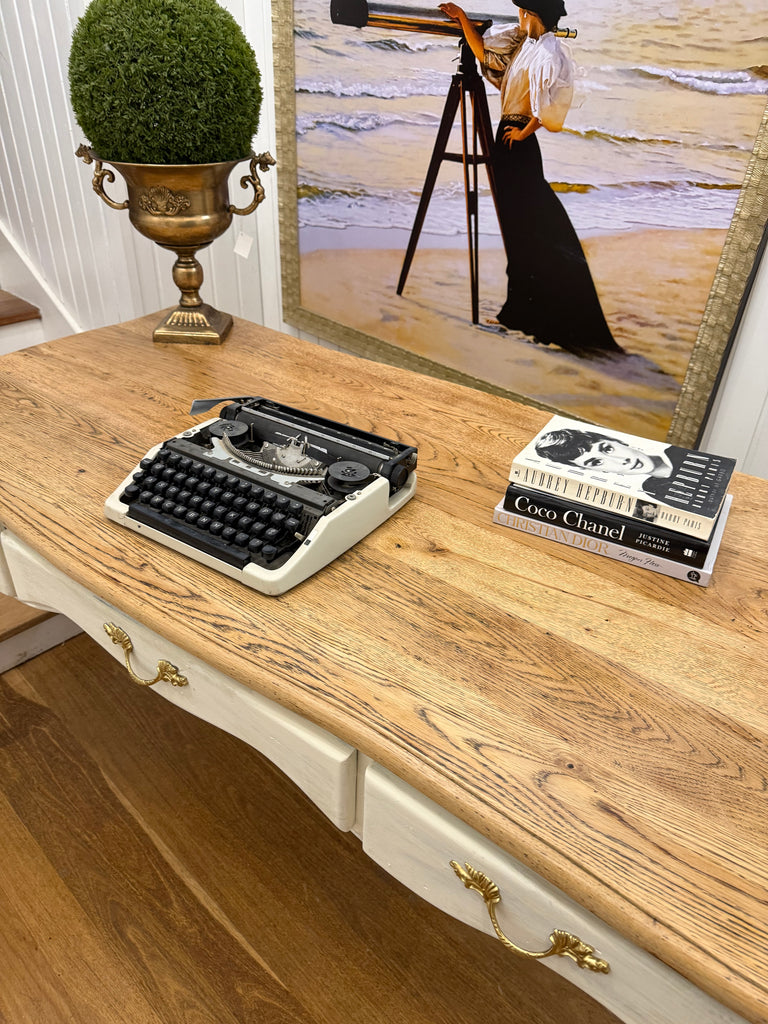 French Provincial Style Wood Desk