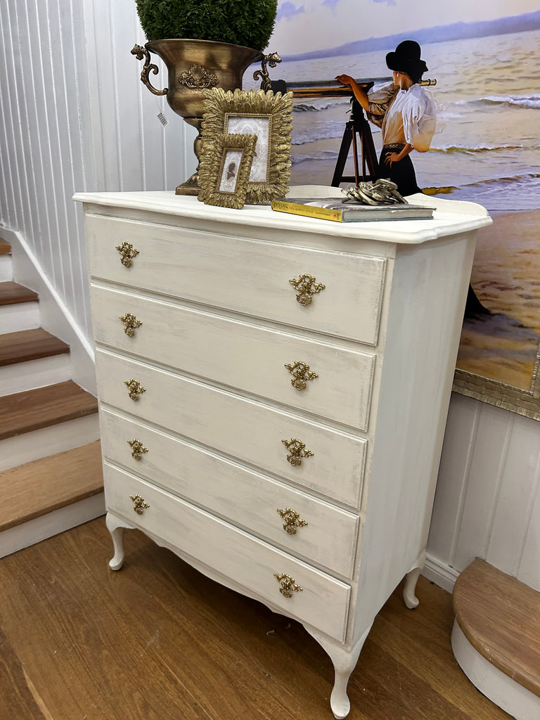 Vintage Queen Anne Tallboy